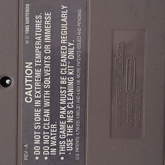 Roger Clemens MVP Baseball Nintendo Cartridge Vintage 1985 Video Game - Picture 8 of 12